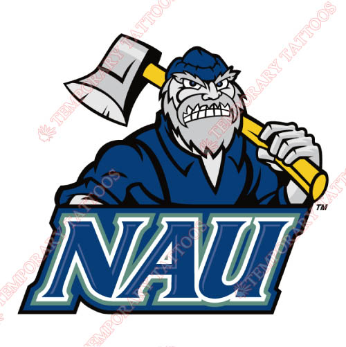 Northern Arizona Lumberjacks Customize Temporary Tattoos Stickers NO.5651